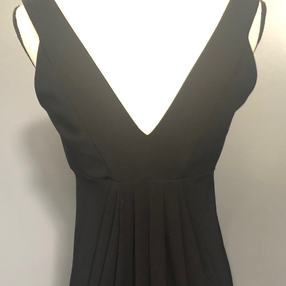 Little V Neck Black Dress